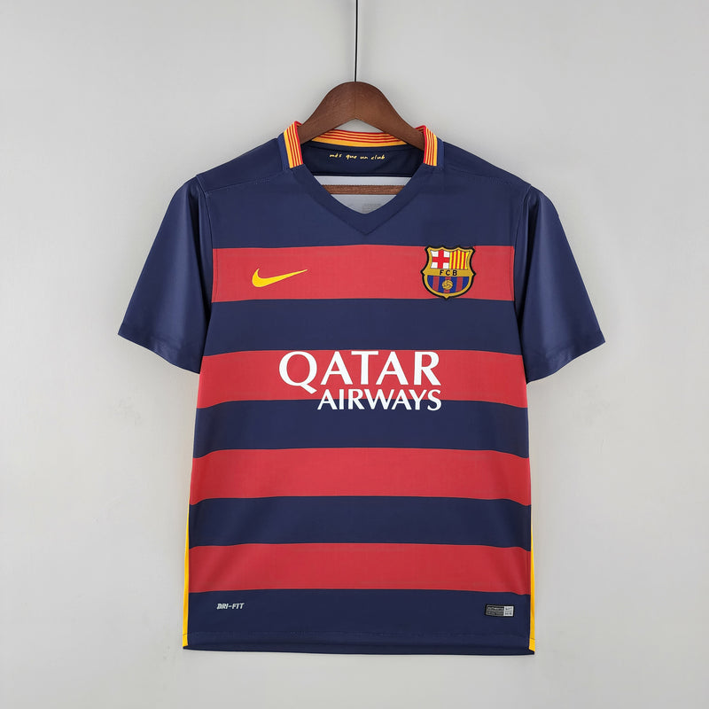 Camisa Retrô FC Barcelona Nike 15/16 - Casa